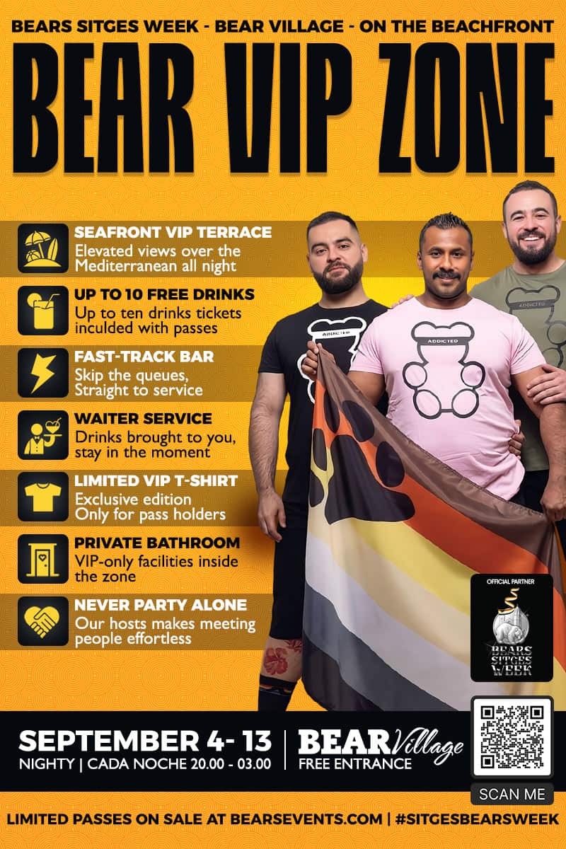 Bears-Events-Sitges-VIP-Poster-LONG Bears Sitges Week - VIP Pass